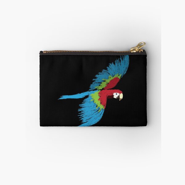 Item preview, Artwork of Scarlet Macaw Parrot in Flight designed and sold by JD's Shop.