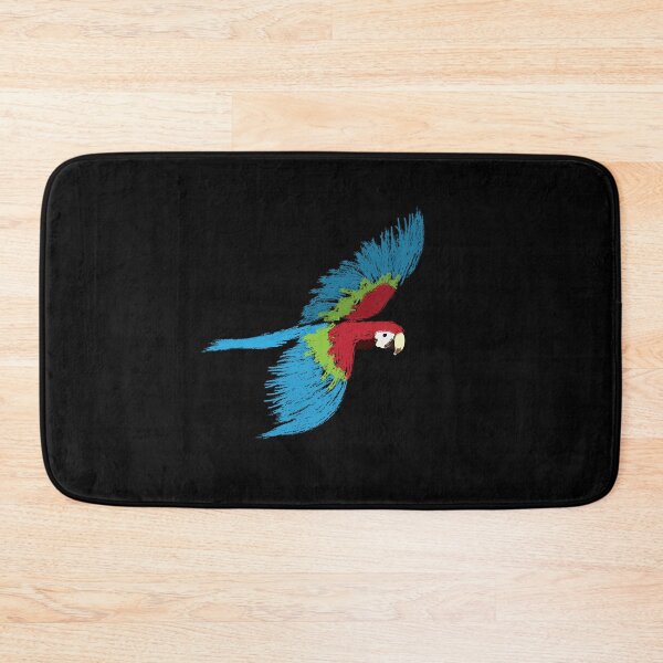 Item preview, Artwork of Scarlet Macaw Parrot in Flight designed and sold by JD's Shop.