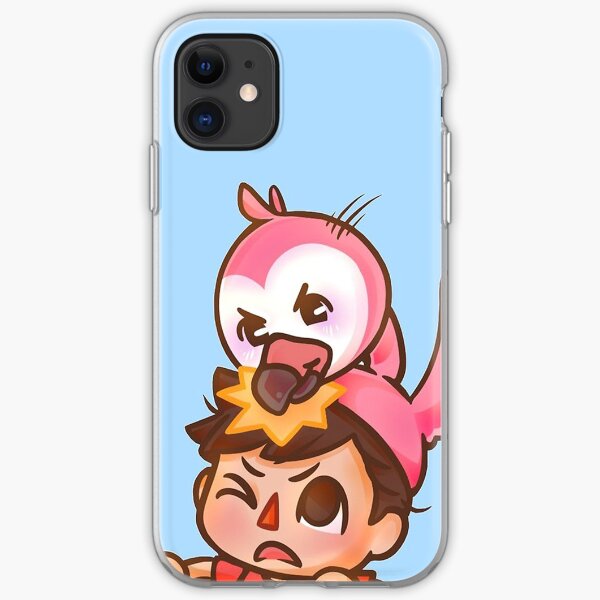 AlbertsStuff Flamingo iPhone Soft Case