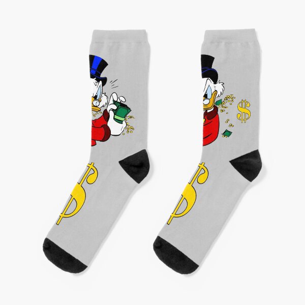 Scrooge McDuck Socks