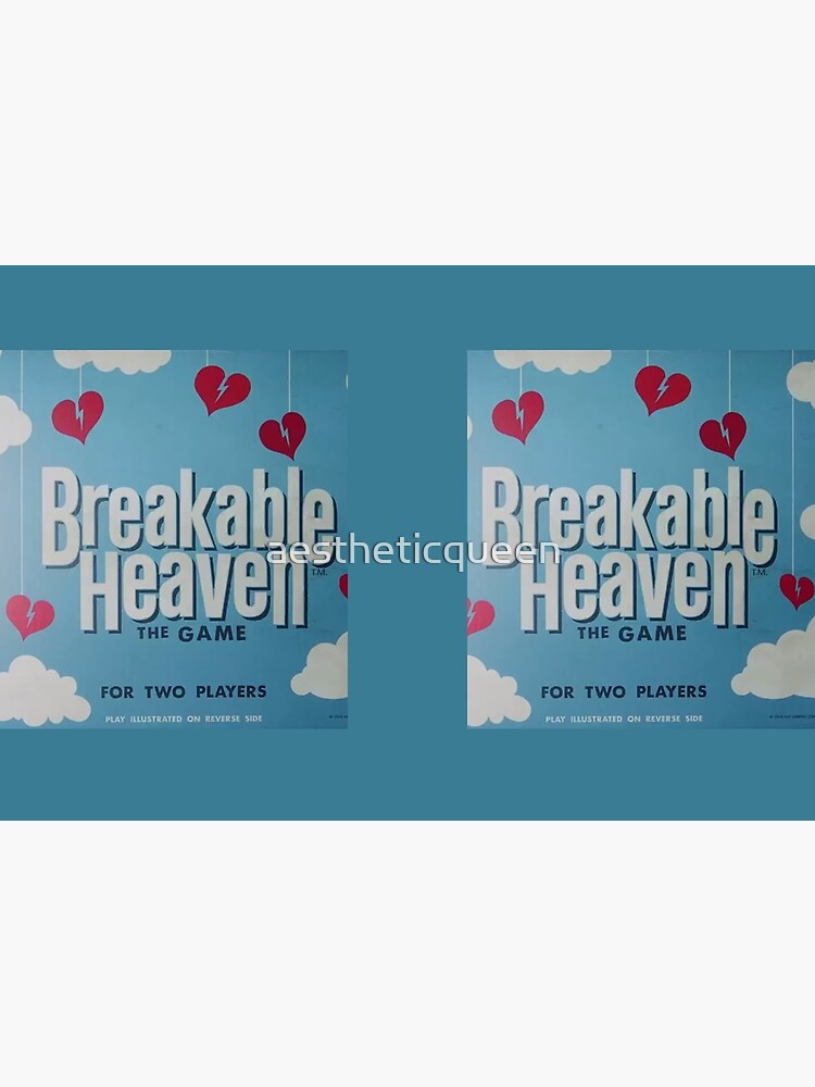 "Breakable Heaven Game" Hardcover Journal for Sale by aestheticqueen