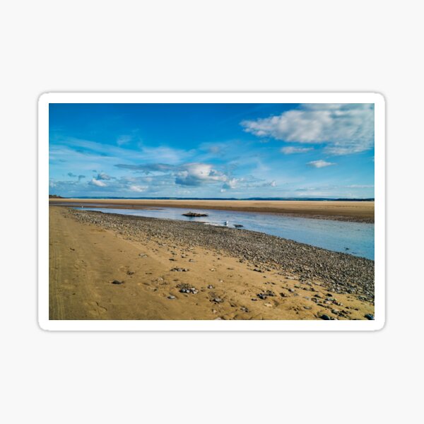 Item preview, Beach Water Pool - Coastal Scenery - Burry Port designed and sold by Harmony Of The Mind.