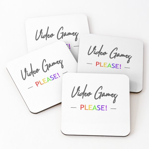 Item preview, Video Games Please designed and sold by GeekyAngel.