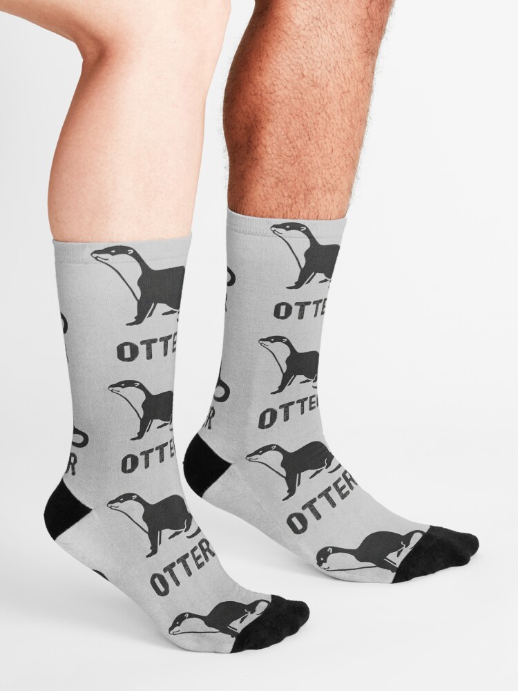 Alternate view of Otter (Graphic) Socks