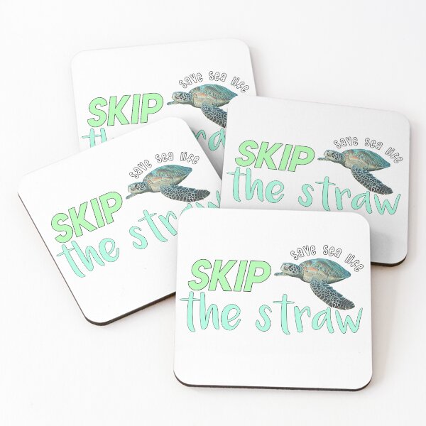 Item preview, Skip The Straw, Save Sea Life designed and sold by ss52.