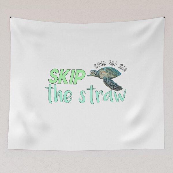 Item preview, Skip The Straw, Save Sea Life designed and sold by ss52.