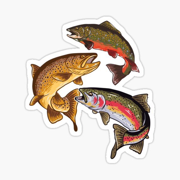 Fly fishing sticker bundle – Camoretro