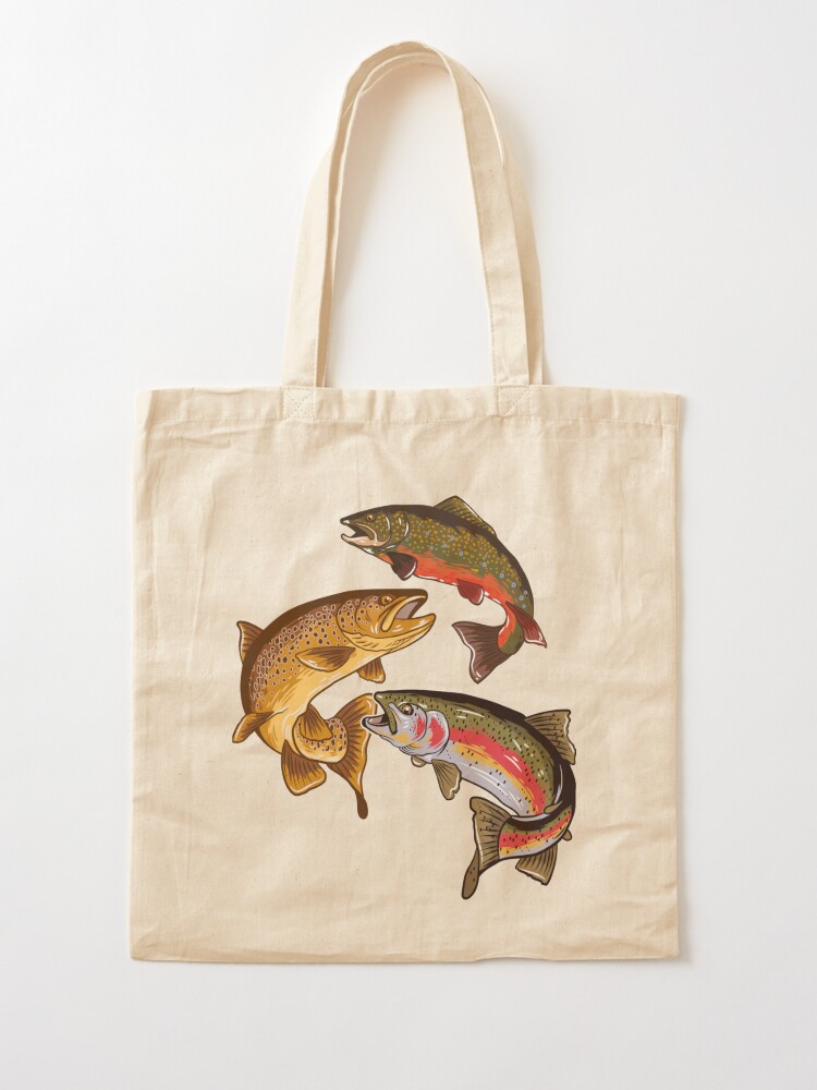 Fly Fishing Trout Tribute | Tote Bag