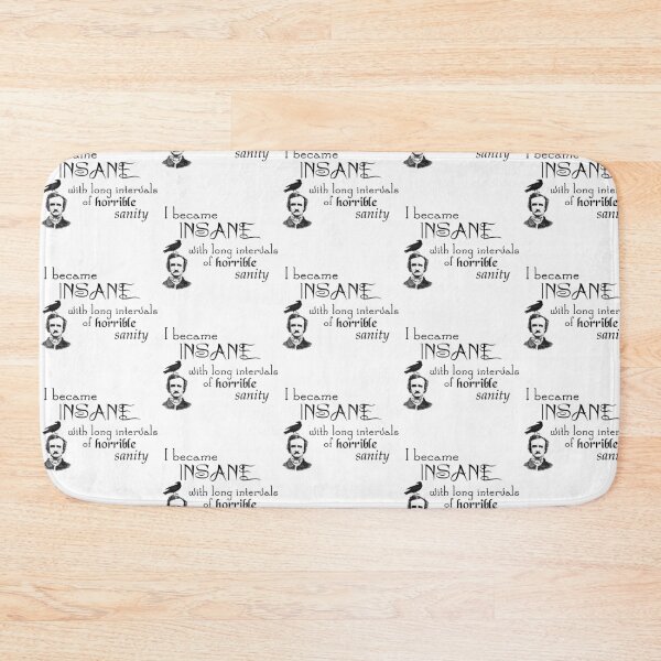 Item preview, Insane Poe Raven Writer Quotation designed and sold by 13Moons.