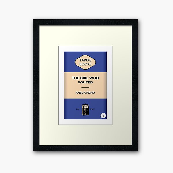 The Girl Who Waited Framed Art Print