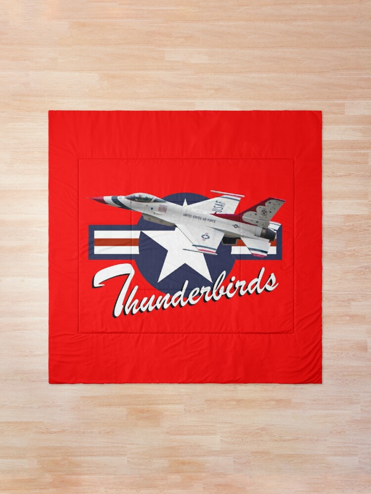 Alternate view of USAF Thunderbird Comforter