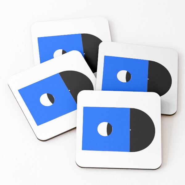 Item preview, Black Vinyl Blue Sleeve designed and sold by RecordRabbit.