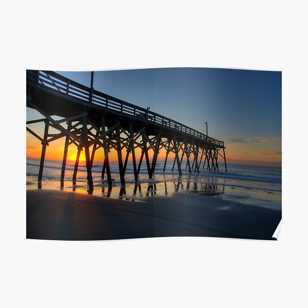 easter-sunrise-service-surfside-beach-sc-poster-for-sale-by