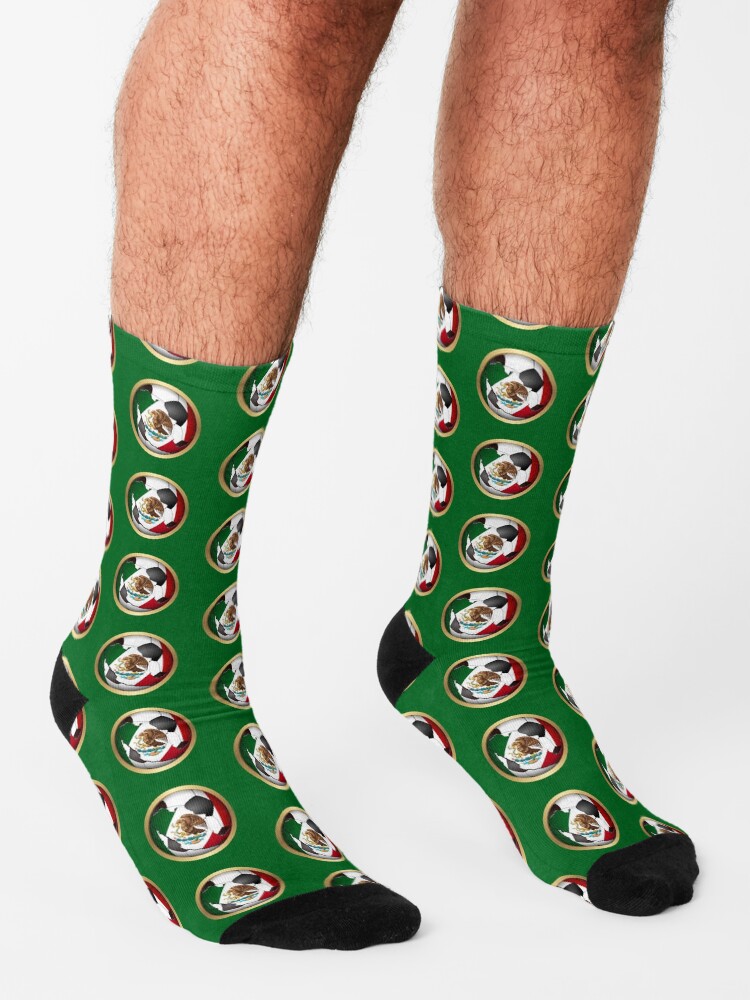 " Mexico Soccer Ball " Socks for Sale by Gravityx9 Redbubble