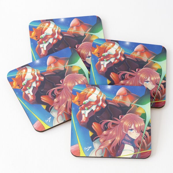 Item preview, Asuka Langley Soryu X Eva 02 Neon Genesis Evangelion  designed and sold by H4RUN4.