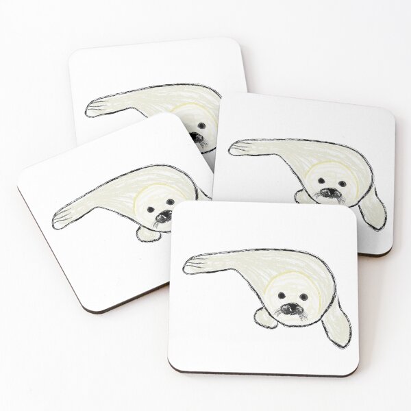 Artikelvorschau, Design mit einem niedlichen Robbenbabies entworfen und verkauft von JD's Shop.