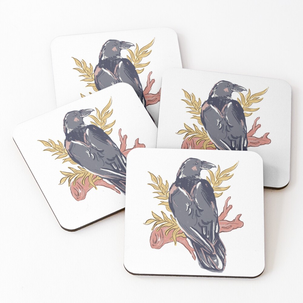 Item preview, Coasters (Set of 4) designed and sold by livelonganddraw.