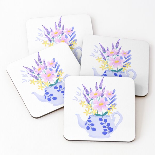 Item preview, Flowers in a teapot designed and sold by Katbydesign.