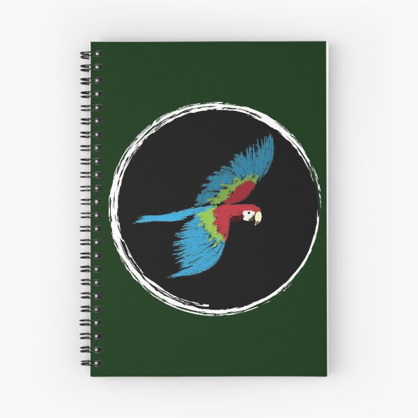 Item preview, Artwork of Scarlet Macaw Parrot in Flight II designed and sold by JD's Shop.