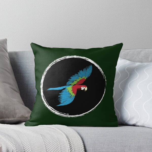 Item preview, Artwork of Scarlet Macaw Parrot in Flight II designed and sold by JD's Shop.