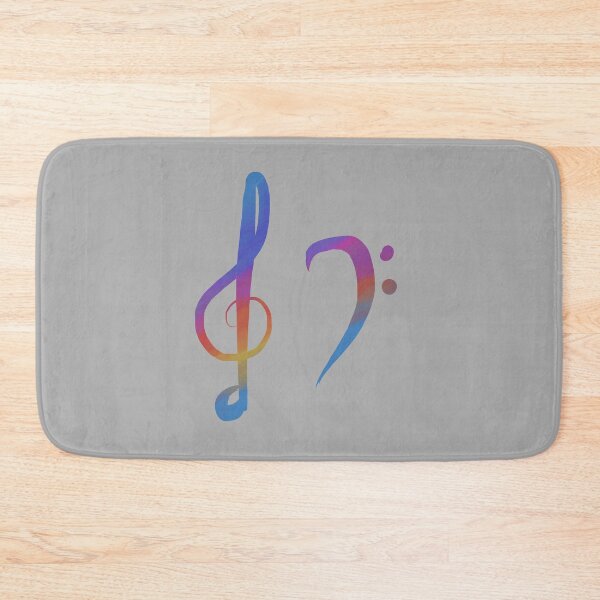 Item preview, Treble clef and base clef designed and sold by zgligani.
