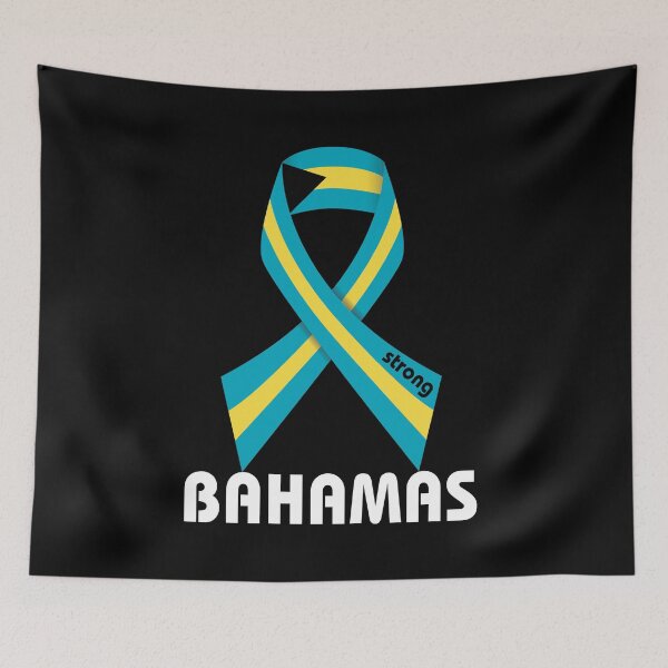 Item preview, Bahamas Strong Bahamian Flag - Dorian Hurricane - Support Bahamas designed and sold by MagicBoutique.