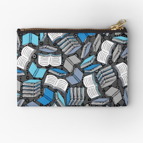So Many Books... Zipper Pouch