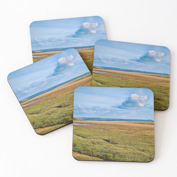 Item preview, Wonderful Vast Sandy Landscape - Coastal Scenery - Burry Port designed and sold by Harmony Of The Mind.