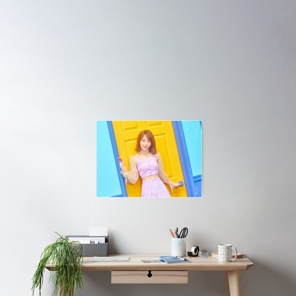 Iz One La Vie En Rose Sakura Poster By Pd101emporium Redbubble