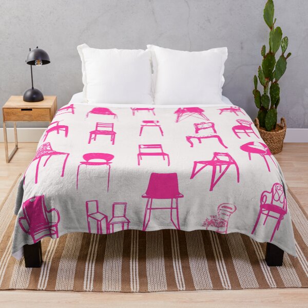 Item preview, chairs in pink designed and sold by Yahel Yan.