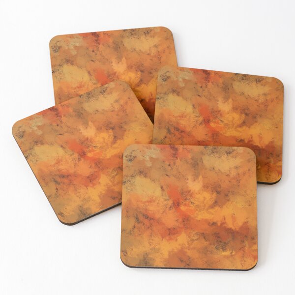 Item preview, Nature's Colours in Warm Red and Orange Abstract Art designed and sold by Scotch Macaskill.