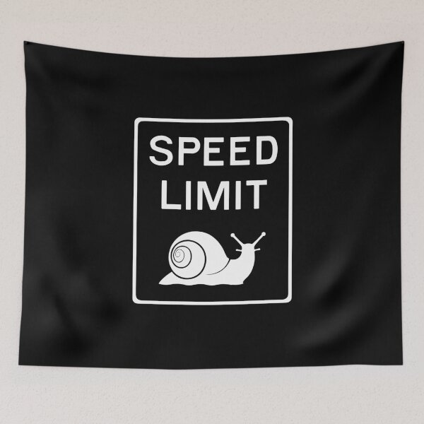 Item preview, Snail - Speed Limit designed and sold by Mohja-Design.