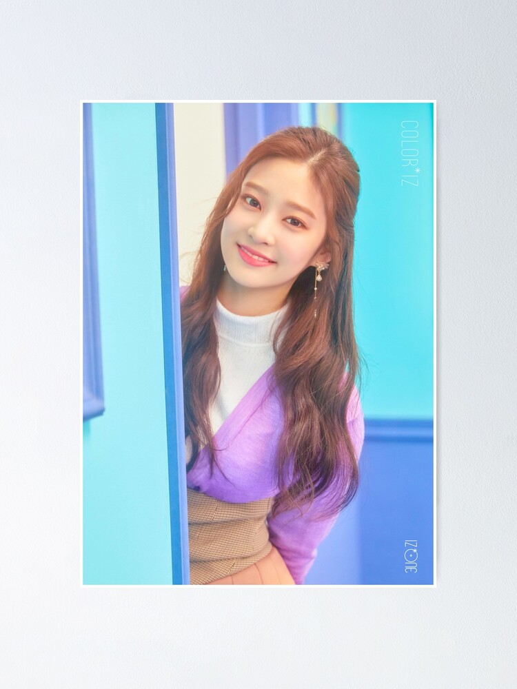 Iz One La Vie En Rose Minju Poster By Pd101emporium Redbubble