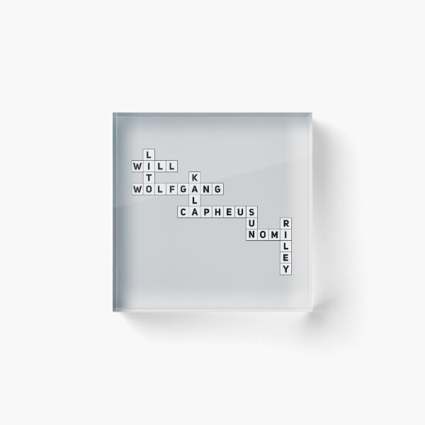 Item preview, Sense8 Crossword designed and sold by byebyesally.