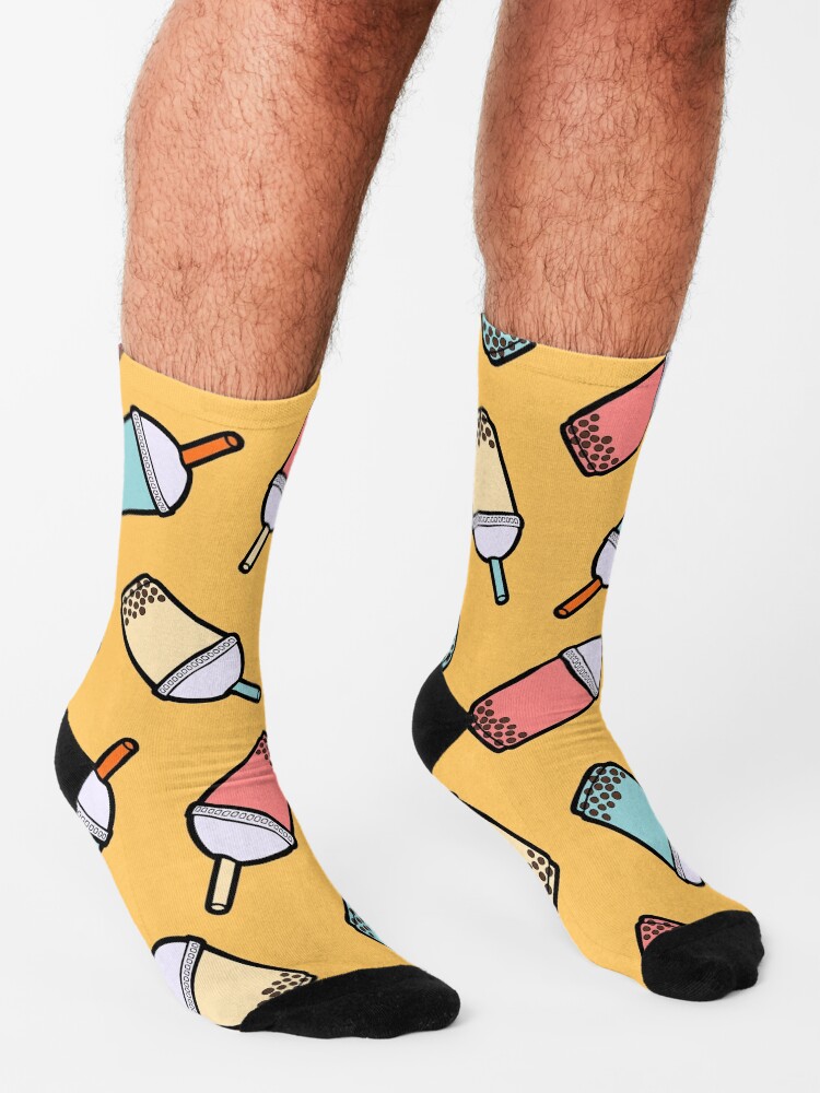 Alternate view of Bubble Tea Pattern Socks