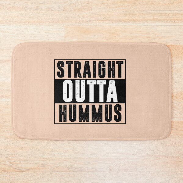 Item preview, Straight Outta Hummus Funny Tee design designed and sold by trueblue0036.