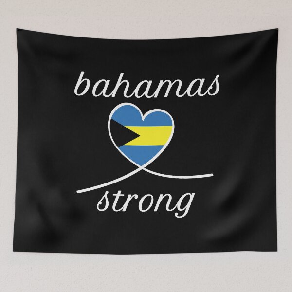 Item preview, Bahamas Strong Bahamian Flag - Dorian Hurricane - Support Bahamas designed and sold by MagicBoutique.