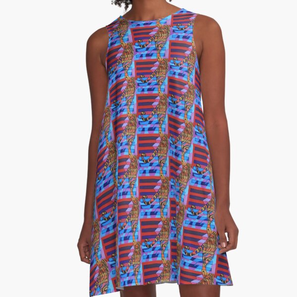 Hexagram 10: Lü (Tread Lightly) A-Line Dress