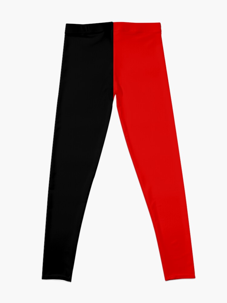 Alternate view of Red & Black #1 Leggings