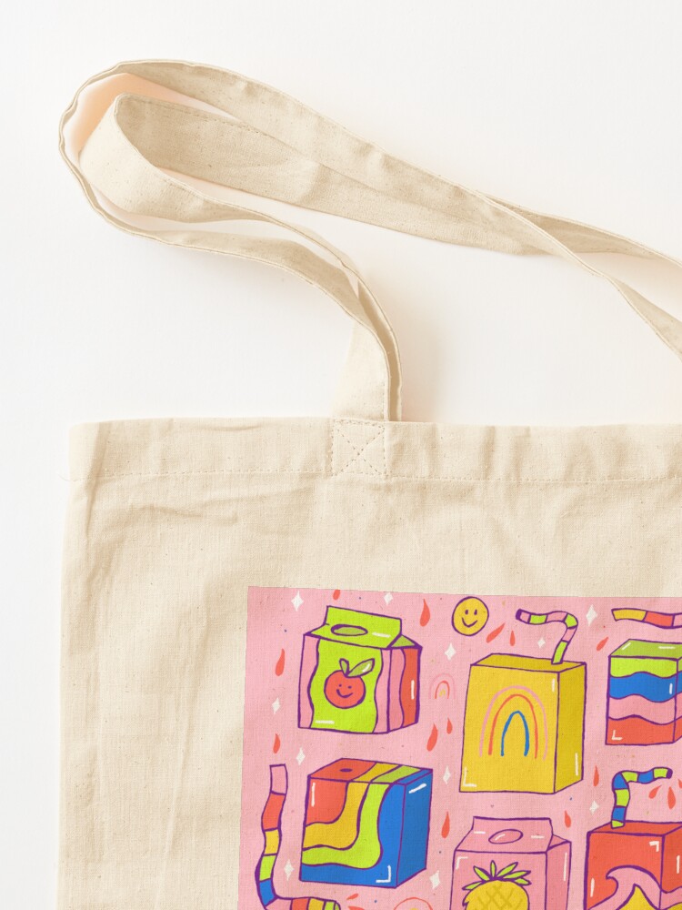 Alternate view of Juice Box Print Tote Bag