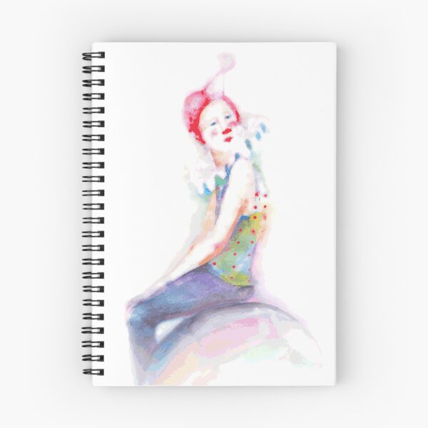 Item preview, young clown in colorful costume designed and sold by nuanz.