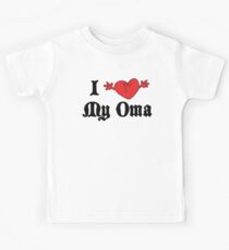I Love My Oma Kids Tee