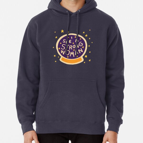 Ich sehe eine starke Frau Hoodie