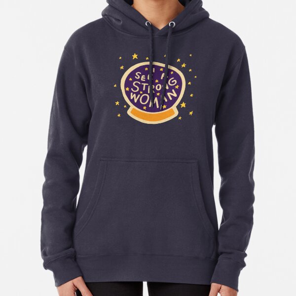 I see a strong woman Pullover Hoodie