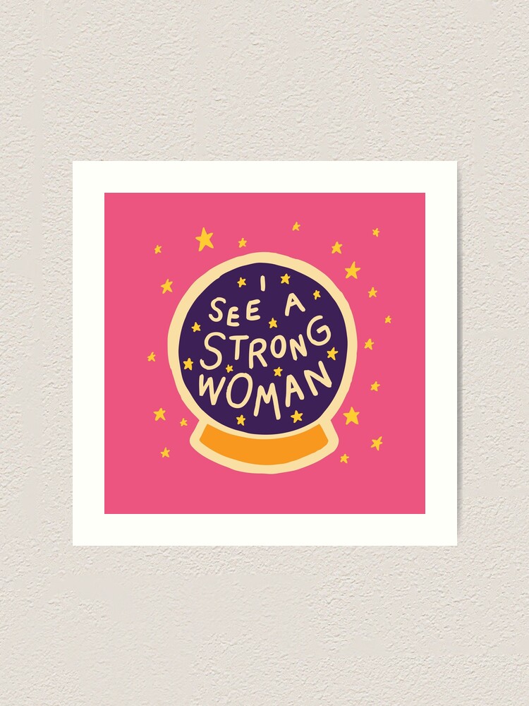 Strong Women Stickers Dot Journal Accessories Feminist 