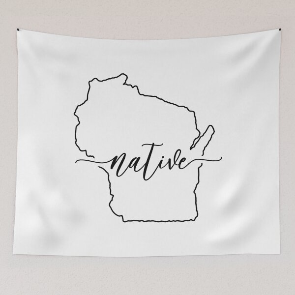 Item preview, Wisconsin Native designed and sold by randrgiftshop.