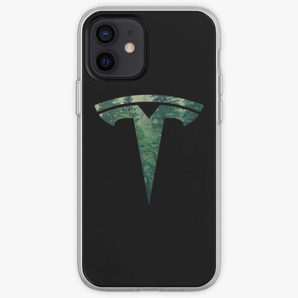 tesla logo cover