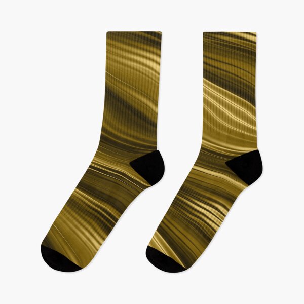Item preview, Abstract Gold And Brown Waves designed and sold by J-CCreations.
