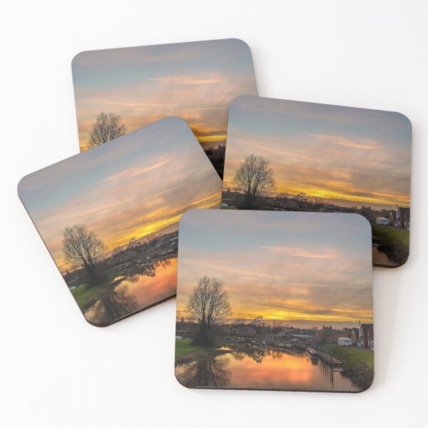 Item preview, #40 Kegworth  Village Sunset designed and sold by phutball.