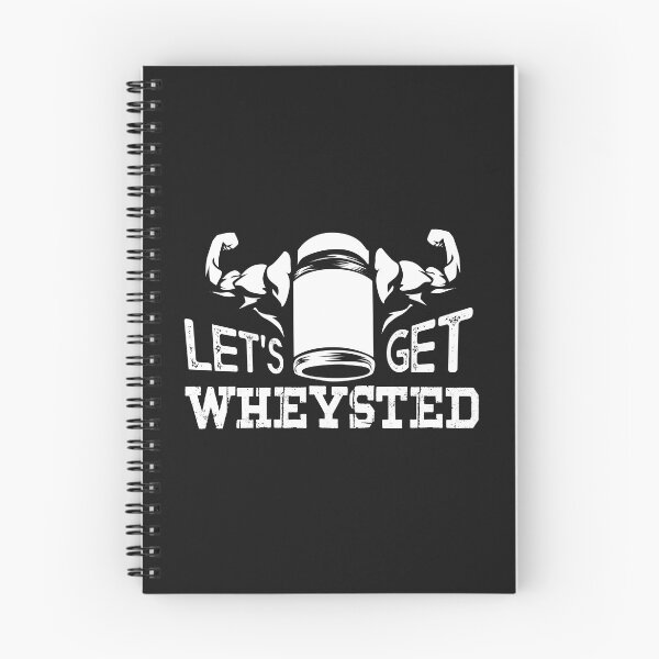 Item preview, Funny Bodybuilding designs I Lets get Wheysted designed and sold by biNutz.